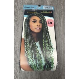 Urban Beauty Naturall 2X Real Goddess Locs 18" Crochet Hair Extensions Color 2